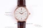 RSS Factory IWC Portofino Automatic Men's 40 MM White Dial Rose Gold Case 9015 Watch